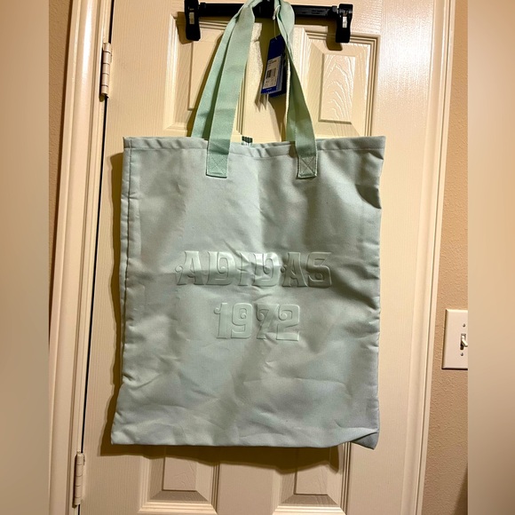 Adidas Seafoam Green Tote Bag NWT - Picture 2 of 3